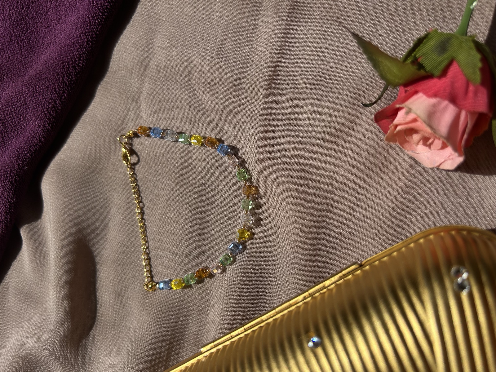 Crystal Confetti bracelet