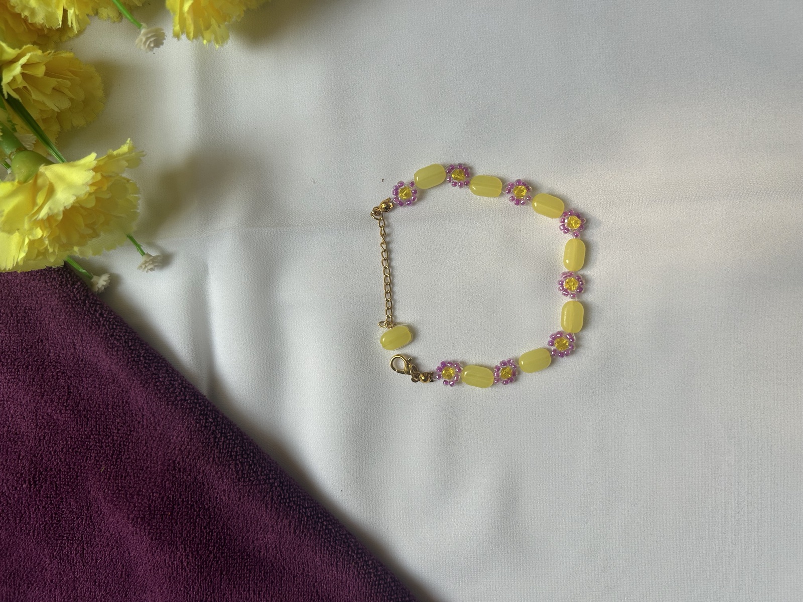 Lilac Sunshine bracelet